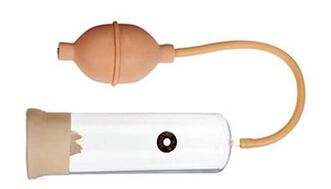 Pompa de aer - un dispozitiv clasic pentru creșterea penisului
